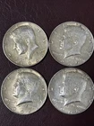 1968D 68P 1969D Kennedy Half Dollar 40% ￼Silver 4 Coins