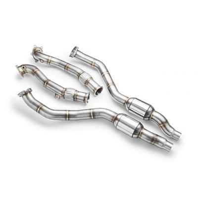 Downpipe Audi S6 S7 RS6 RS7 C7 4G 4.0TFSI 2012-17 V8 Biturbo 4wd Katalyst EURO 5