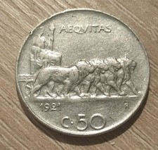 50 Centesimi 1921
