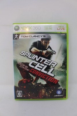 Tom Clancy's Splinter Cell Conviction Microsoft Xbox 360 Japanese Region Lock