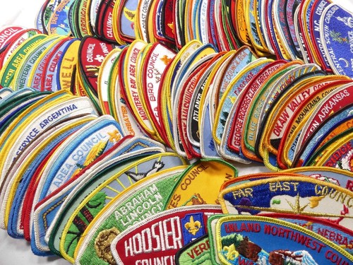 NobleSpirit (DF) Boy Scouts BSA Council Shoulder Patch Lot Vintage 200+
