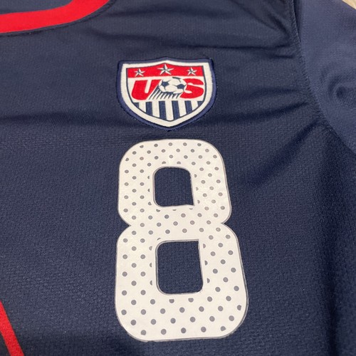 Nike USA Clint Dempsey Soccer Jersey Navy Blue 2010 Away Kit Mens M USMNT - Picture 3 of 7
