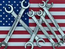 Vintage Craftsman Usa Flare-nut Wrenches - You Pick Size Series Vintage Craftsman Usa Flare-nut Wrenches - You Pick Size Series