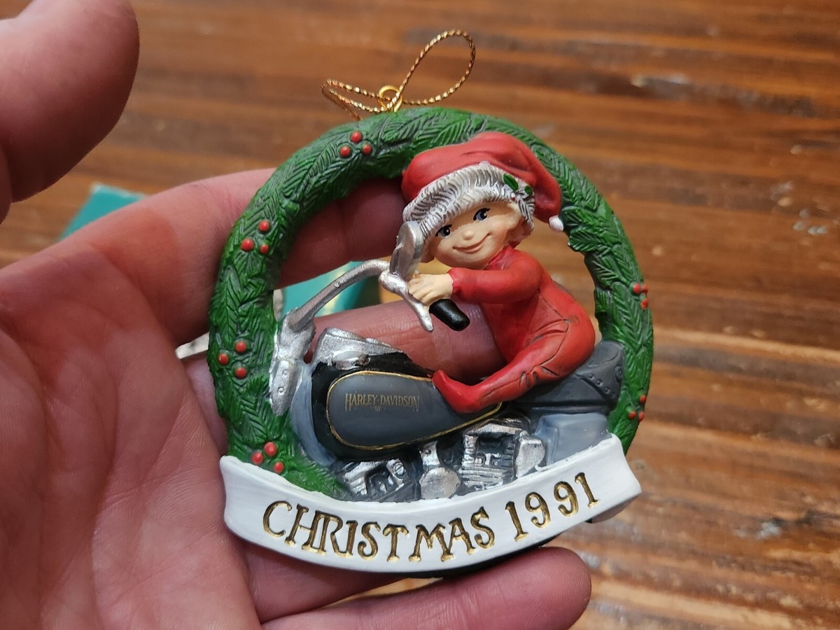 1991 Harley Davidson FOR THE YOUNG AT HEART Holiday Christmas