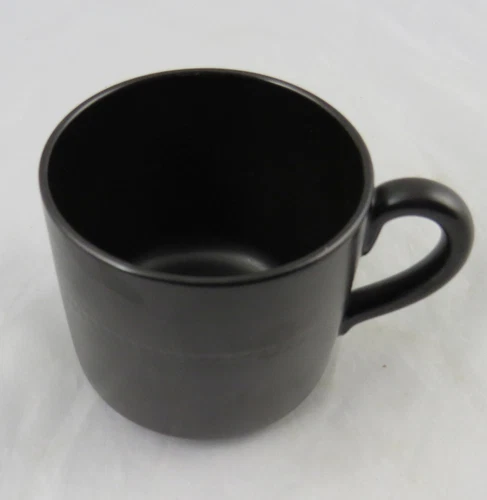 Hoganas Keramik Pottery Black Beaded Mug Sweden Multiple Available