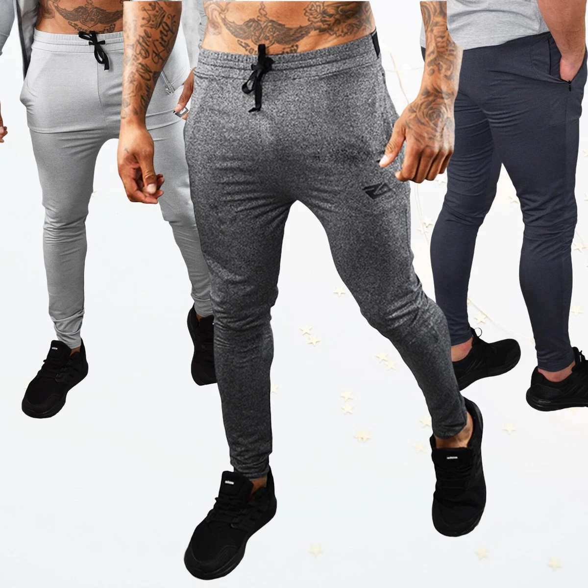 Gym tech stretch joggers top