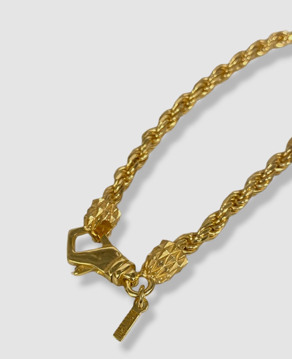 emanuele bicocchi 24Kコーティングバングル 美品 $595 Emanuele Bicocchi Men's 24k-Gold Plated Sterling Silver