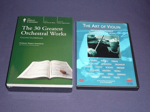 Teaching Co Great Courses DVDs 30 GREATEST ORCHESTRAL WORKS new + BONUS - Picture 2 of 3