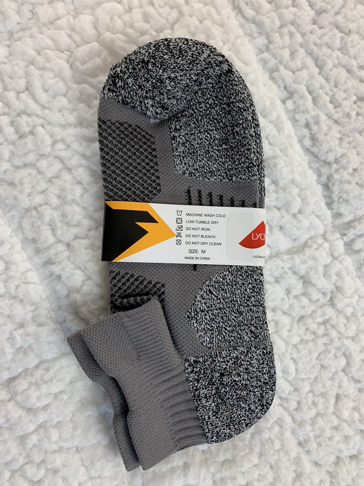 CWVLC Cushioned Compression Athletic Ankle Socks Multipack 3pairs Size