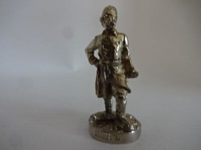 Metallfigur / Kosake / Campain of Ermak / Nr.406 04 / Chrom