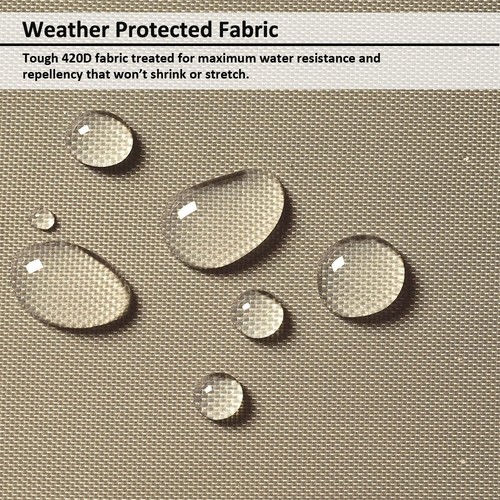 Waterproof Golf Cart Cover 4 Passengers UV Protector for EZ GO Club Car Yamaha - Picture 3 of 8