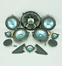 W219 MERCEDES 06-11 CLS CLASS SUBWOOFER AND DOOR SPEAKER SET OF 12