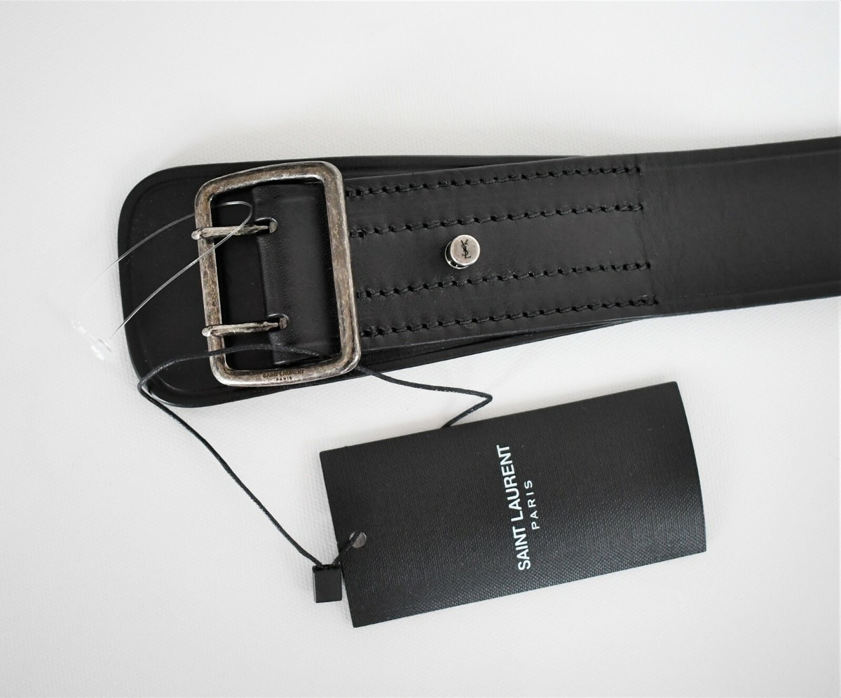 小物 saint laurent paris belt ysl SAINT LAURENT Leather belt | NET-A-PORTER