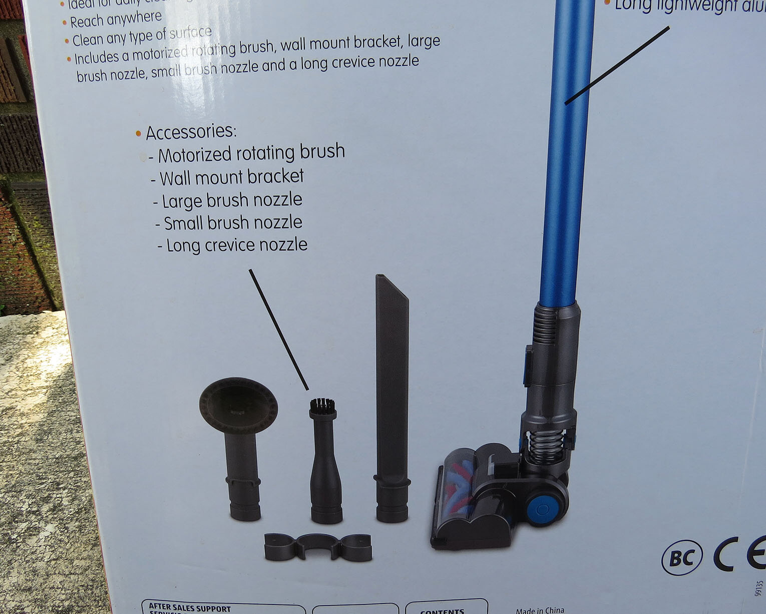 Huntington Home Cordless Cyclonic Stick Vacuumnull