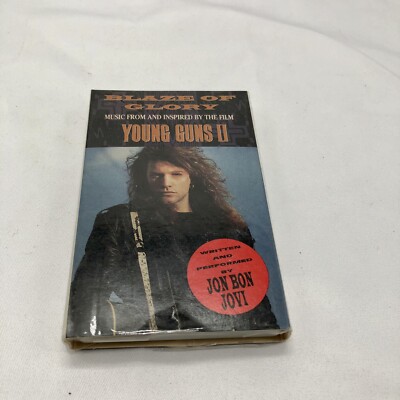 Blaze of Glory [Single] by Jon Bon Jovi (Cassette, Aug-1990, Polydor)