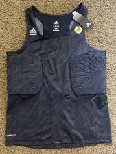 Adidas NBA ClimaCool Techfit Padded Basketball Compression Tank Top 2XL DK Navy