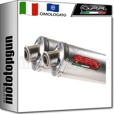 scarico omologato acciaio gpr tondo per yamaha mt-01 2008 08 2009 09 2010 10