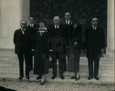 1924 Press Photo Dr. Leo S. Rowe, Pan American Union, Don Rafael Elizalde