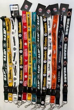 NFL Football Lanyard with Detachable Keychain