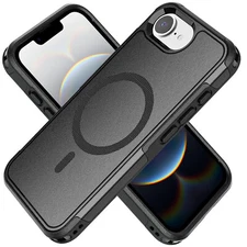 For iPhone 16e Case MagSafe Shockproof Heavy Duty Rugged Tough Protective Cover