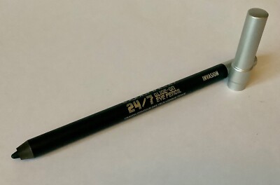 URBAN DECAY 24/7 Eye Pencil in INVASION Deepest Dark Green Matt *Brandneu*