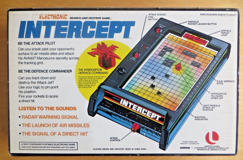 Vintage 1978 Intercept - Electronic Search and Destroy Game - Picture 3 of 14