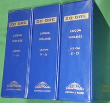 20 ore Corso di lingua inglese in 52 lezioni - 53 fascicoli - 52 dischi microsol