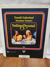 CED VideoDisc Nothing Personal 1980 Vestron Video