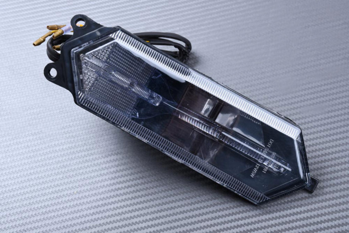 Feu LED Yamaha R1 avec clignotants elimine les clignotants d'origine