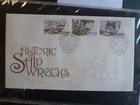 2007 AUSTRALIA HISTORIC SHIPWERCKS SET 3 STAMPS FDC FIRST DAY COVER