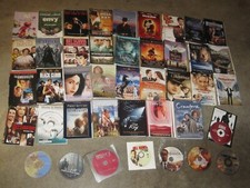 LOT of 42  DVD's NO CASES Movies TV Drama Comedy Thriller Action Family 
