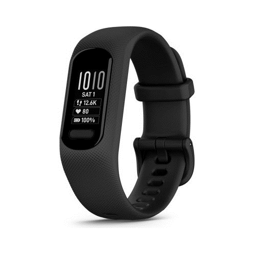 GARMIN Vivosmart 5 Black Large Sport Fitness Health Activity Tracker Wrist HRM - Picture 2 of 7