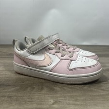Nike Court Borough Low Recraft PS DV5457-105 Preschool Shoes Pink Foam Sz 3y