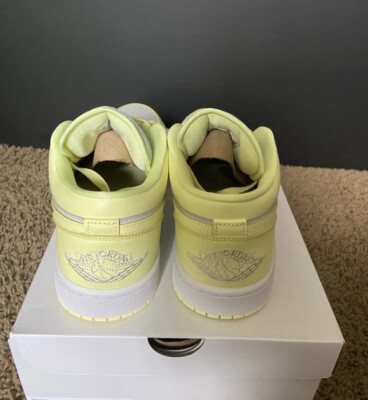 Air Jordan 1 Low Lemonade DC0774-007 US Women's Size 12 Mens