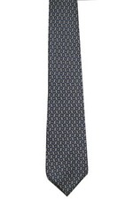 DOCKERS Boys' 100 Silk Neck Tie Gray Blue Multi 2 3/4" x 49"