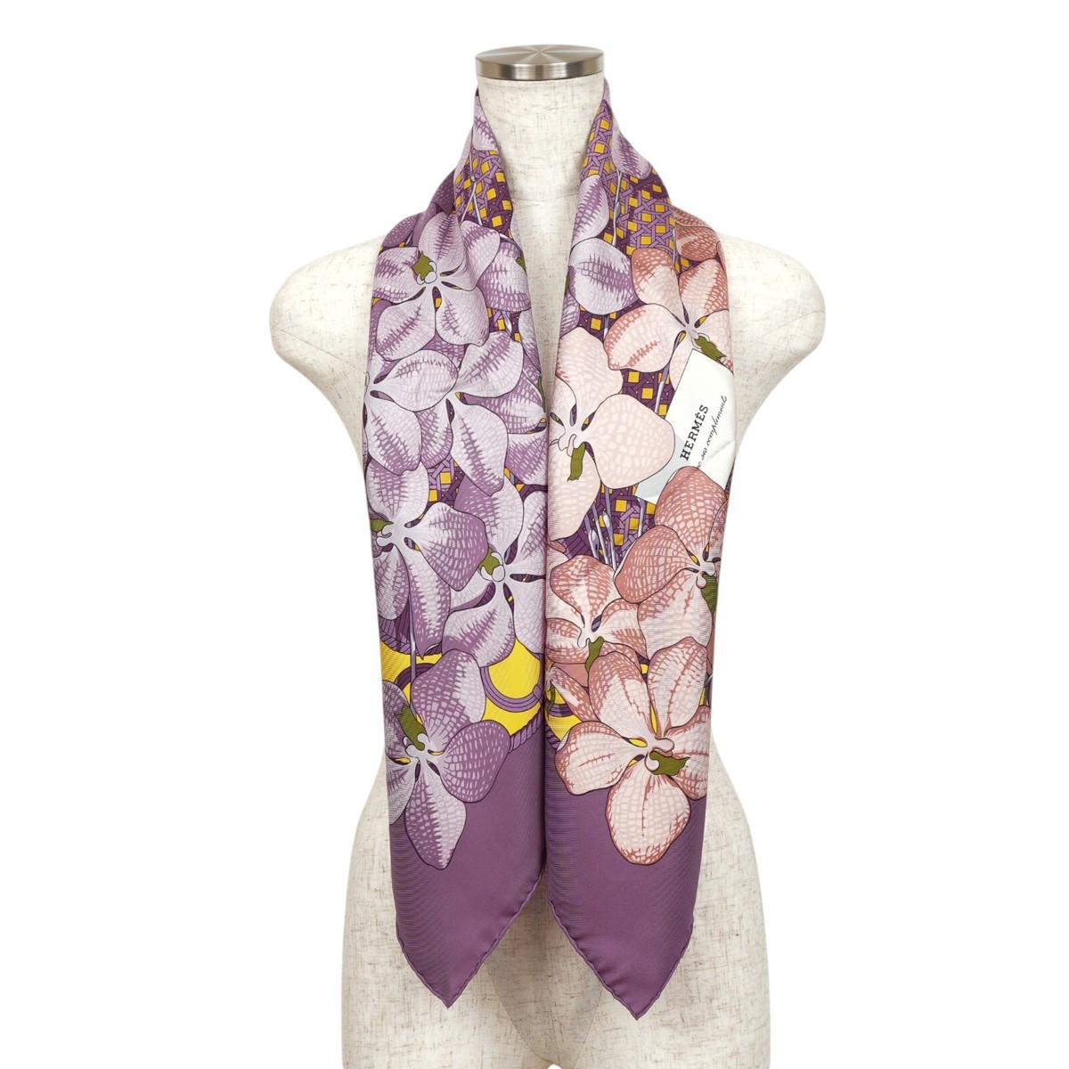 【美品】エルメス カレ90 Souvenirs d'Asie アジアの思い出 美品】エルメス カレ90 Souvenirs d'Asie アジアの思い出 - メルカリ