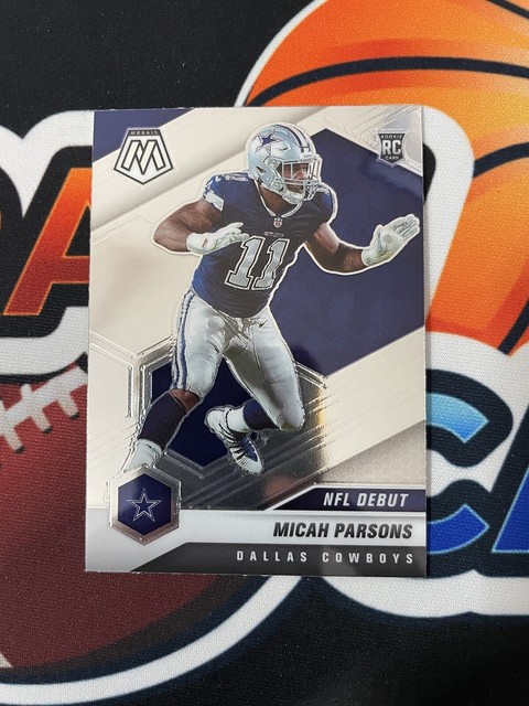 2021 Panini Mosaic NFL Debut Micah Parsons RC (Cowboys) #257
