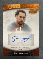 2021 Sage Aspire Bronze Simi Fehoko #ASP-35 Rookie Auto RC