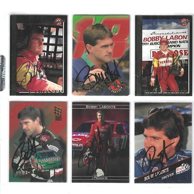 2010 Premium-Auto NOT from/pack-#28 Bobby Labonte-ONE CARD ONLY!