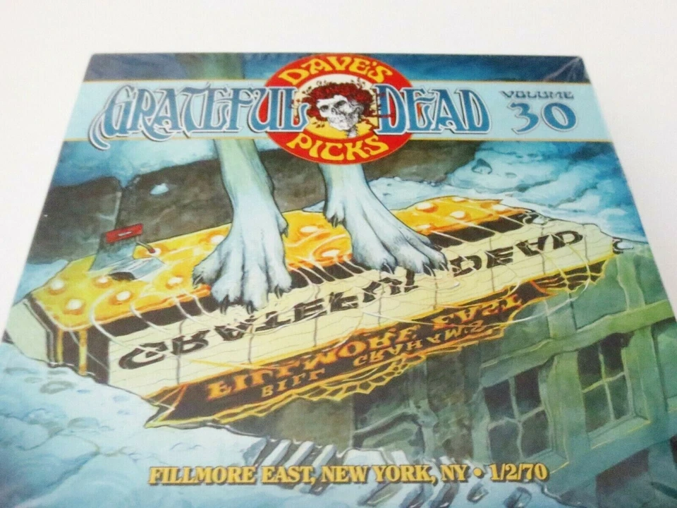 Grateful Dead Dave's Picks 30 Vol Thirty Fillmore East New York 1970 1/2/70 3 CD - Image 3 of 4