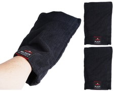 2x Pack Nigrin Mikrofaser-Handschuh Innen Außen Auto Poliertuch Trockentuch Tuch