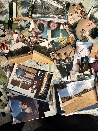 Vintage Color Photo Lot - 200+ Found Snapshots - Original Random Photos 70s-90s - Picture 5 of 14