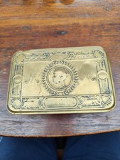 1914 Princess Mary Christmas Tin WW1 Genuine Brass