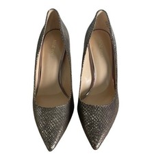 Nine West Tatiana Snake Print Metallic Stiletto Heels Shoes Women's Size 9M NEw