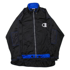 CHAMPION Womens Track Jacket Black XL