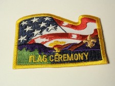 Flag Ceremony BSA Patch