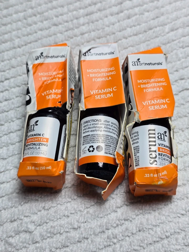 Suero de vitamina C Artnaturals, 0,33 fl oz / 10 ml, lote de 3 Foto 2 de 4