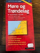 Norwegen Cappelen Straßenkarte Nr. 3 Møre o...