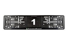 2 x Alfa Romeo Kennzeichenhalter Nummernschildhalter