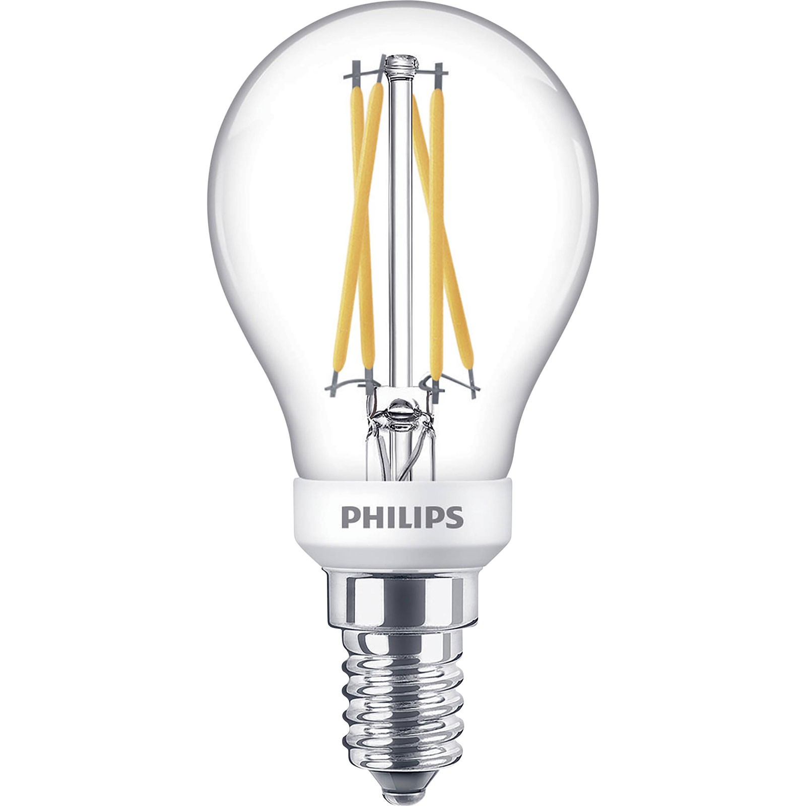 Philips LED Candle Lamp E14 3.4W Warm White Clear